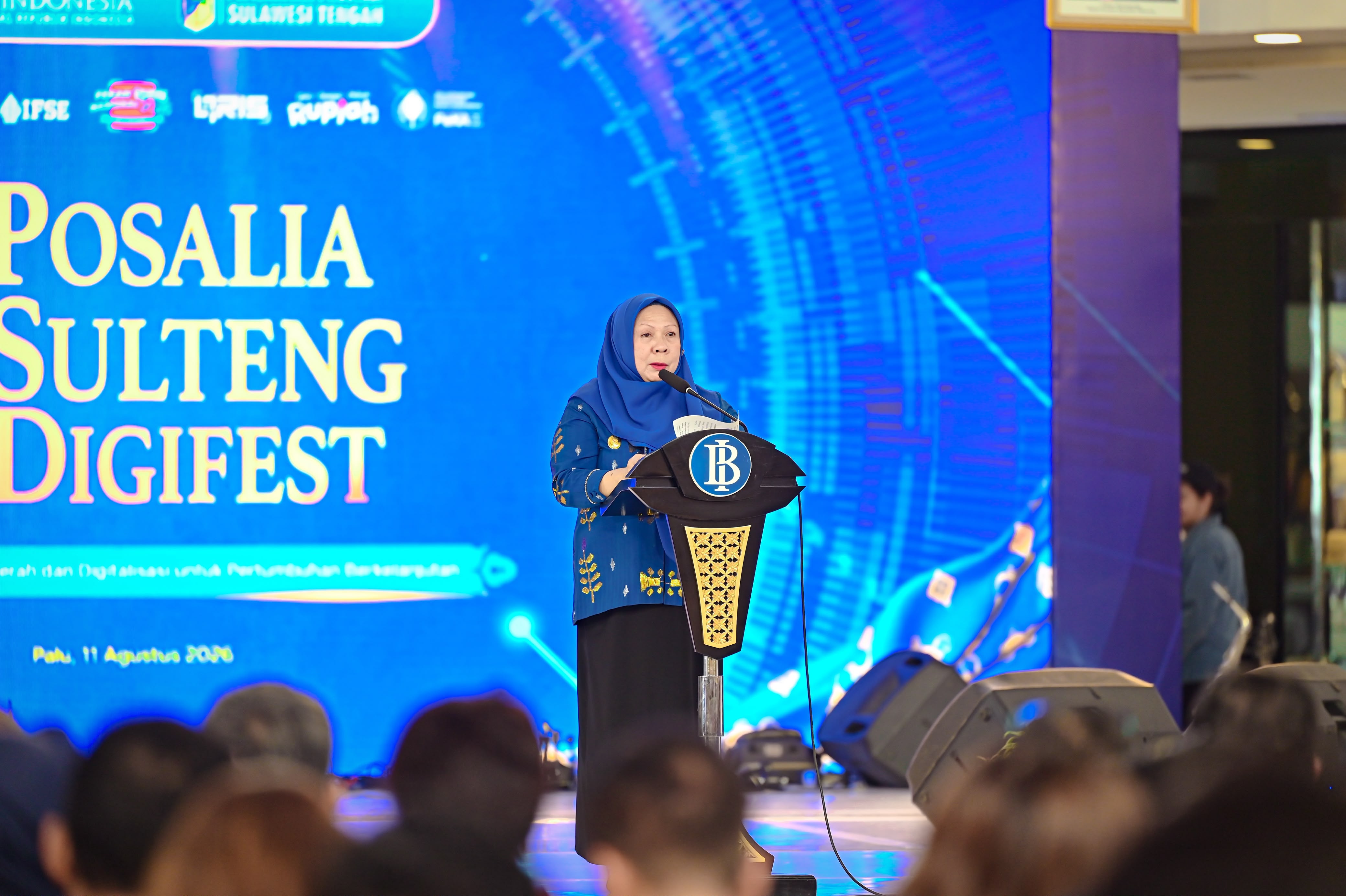 Dorong Pertumbuhan Dunia Usaha,Wagub Reny : Digitalisasi Pembayaran Buka Peluang Baru bagi UMKM dan Ekonomi Sulteng