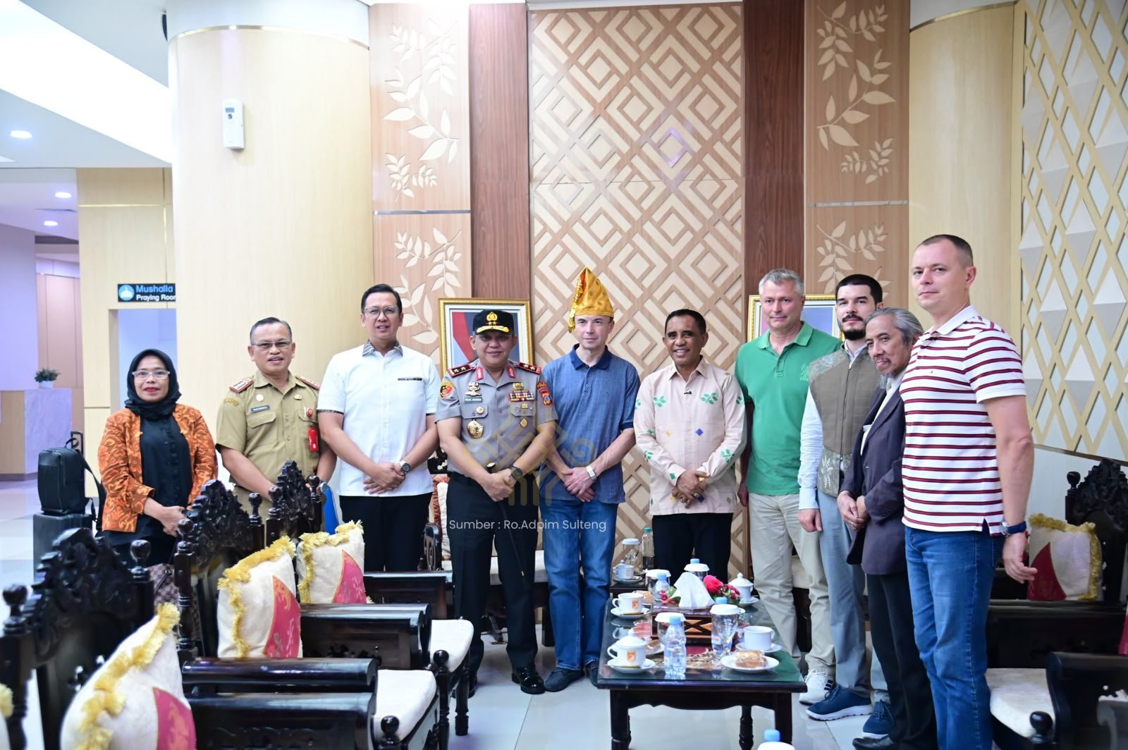 Sambut Dubes Rusia, Gubernur Anwar Hafid Buka Peluang Investasi dan Kerja Sama Pendidikan di Sulawesi Tengah