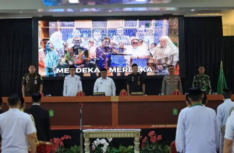 Bupati Takalar Daeng Manye Resmi Lantik Lima Pimpinan BAZNAS Takalar Periode 2026 - 2031
