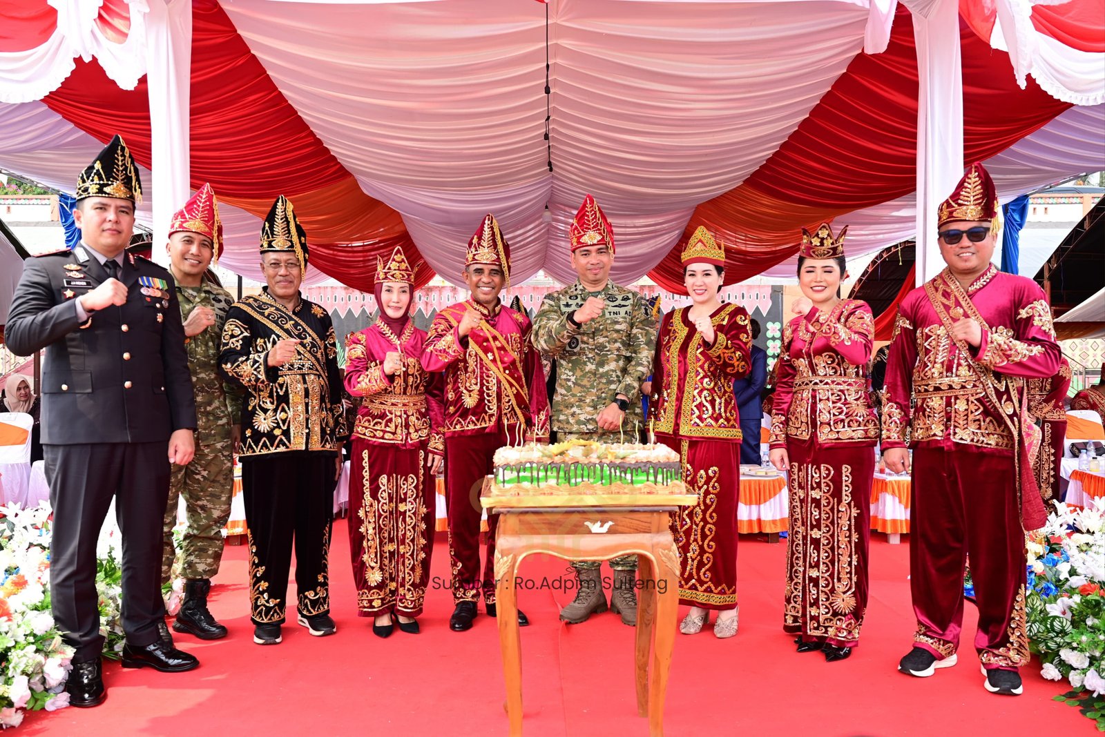 HUT ke-13 Kabupaten Morowali Utara,Gubernur Anwar Hafid : Membangun Morowali Utara Bagaikan Bakti Anak Kepada Ibu
