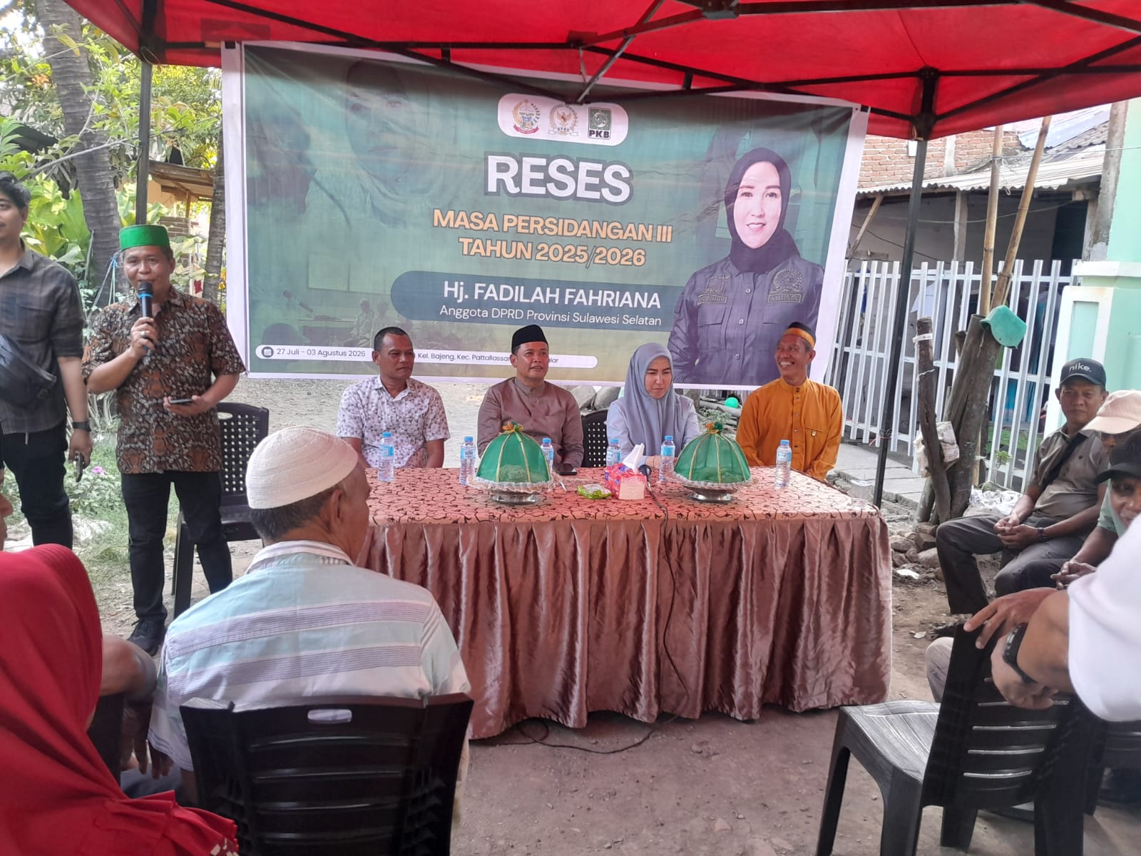 Gelar Reses Masa Persidangan III Tahun 2025/2026, Hj.Fadilah Fahriana Fraksi PKB Serap Aspirasi Masyarakat di Kelurahan Bajeng