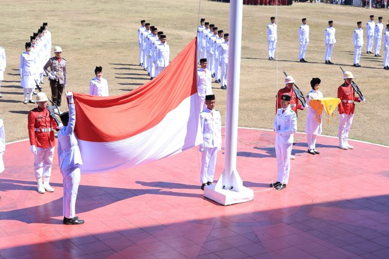 Pemkab Takalar Peringati HUT ke-81 RI, Bupati Takalar Daeng Manye jadi Inspektur Upacara