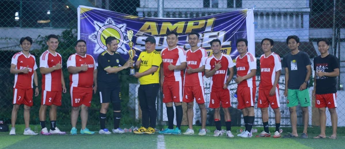 DPD AMPI Takalar Borong 2 Juara di Turnamen Mini Soccer AMPI Sulsel