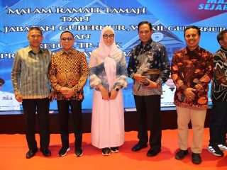 Wabup Terpilih Pasangkayu Dr.Hj.Herny,S.Sos,M.Si Hadiri Malam Ramah Tamah dan Serah Terima Jabatan Gubernur dan Wakil Gubernur dan Ketua TP - PKK 