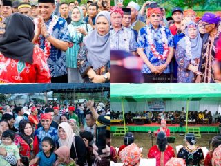 Gubernur Anwar Hafid dan Wagub,Resmi Meluncurkan Gema Kerukunan Masyarakat Kulawi Raya di Desa Tompe Bugis