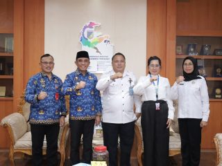 Membahas Sejumlah Agenda Penting,Gubernur Anwar Hafid Menyambut Baik Audiensi Kakanwil Kemenkumham Sulteng