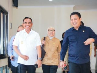Kunjungan Kerja Wakil Ketua Komisi V DPR RI,Andi Iwan Darmawan : Aspirasi Usulan Gubernur Sulteng Menjadi Prioritas 