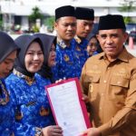 Penyerahan SK.P3K Formasi 2024,Gubernur Sulteng Sampaikan Tancap Gas,Kerja Keras,Disiplin,dan Loyalitas