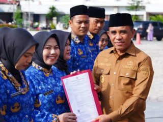Penyerahan SK.P3K Formasi 2024,Gubernur Sulteng Sampaikan Tancap Gas,Kerja Keras,Disiplin,dan Loyalitas