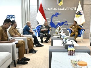 Gubernur Sulteng Terima Kunjungan Kepala Perwakilan BPK, Bahas Kunjungan Anggota XI BPK Republik Indonesia