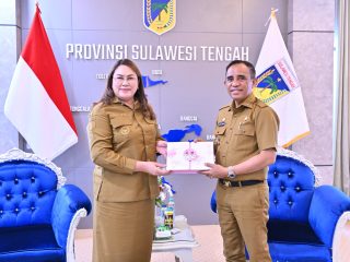 Gubernur Sulteng Terima Audiensi Bupati Donggala,Bahas HUT ke-73 dan Penataan Kota