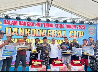 Bupati Takalar Hadiri Final Lomba Balap Perahu Katinting Race Laikang Seri 4