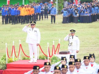 Bupati Takalar Pimpin Upacara HUT ke- 80 Kemerdekaan Republik Indonesia