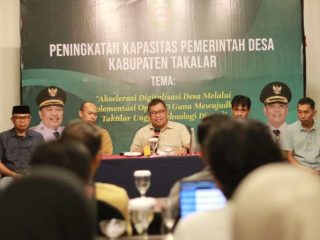 Bupati Takalar Resmi Buka Pelatihan Peningkatan Digitalisasi Pemerintah Desa