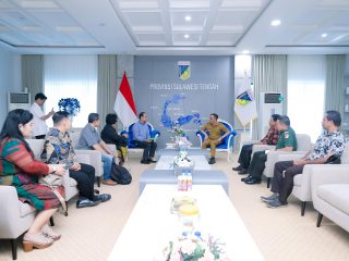 Gubernur Anwar Hafid Terima Audiensi Pengurus GMAHK Tatura Palu