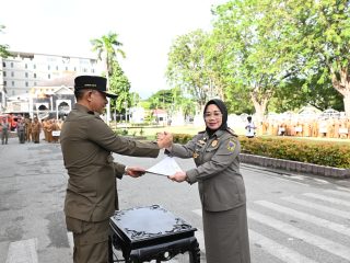 Gubernur Anwar Hafid Pimpin Apel Pagi, Tekankan Disiplin ASN dan Semangat Bekerja
