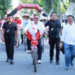 Meriahkan HUT Kemerdekaan ke-80 Republik Indonesia, Pemkab Takalar Gelar Pawai Sepeda dan Becak Hias