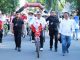 Meriahkan HUT Kemerdekaan ke-80 Republik Indonesia, Pemkab Takalar Gelar Pawai Sepeda dan Becak Hias