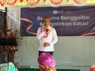 Gubernur Anwar Hafid dan Wabup Sigi Hadiri Peringatan HUT ke-80 RI di Desa Banggaiba