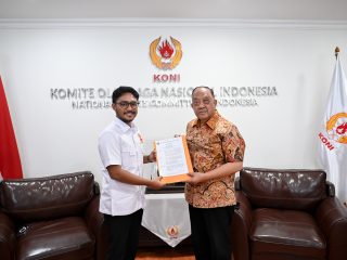 Ketum KONI Sulteng Konsolidasi ke KONI Pusat, Siapkan Langkah Besar untuk Olahraga di Daerah