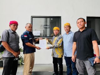 Rekomendasi Gubernur Sulteng untuk WIUP PT.Citra Palu Mineral, Diserahkan Tokoh Masyarakat Poboya ke Kementerian ESDM RI