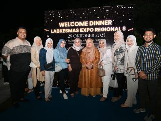 Wagub dr. Reny A.Lamadjido Ramah Tamah Dengan Peserta Labkesmas Expo Regional 8