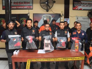 Sat Reskrim Polres Takalar Ungkap Kasus Curas, Total Uang Barang Bukti Capai Rp.643 Juta Lebih