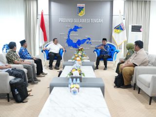 Gubernur Anwar Hafid Bahas Penguatan Ketahanan Pangan Sulteng Bersama Dirjen LIP Kementan Republik Indonesia