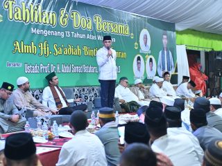 Gubernur Anwar Hafid Menghadiri Tahlilan 13 Tahun Wafatnya Ibunda Ahmad Ali