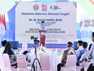 Gubernur Sulteng Apresiasi Perjuangan Guru pada HUT PGRI ke-80: “Tanpa Guru, Sulawesi Tengah Tidak Akan Maju”