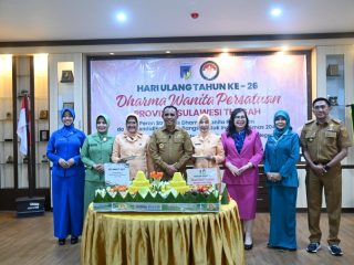 HUT ke-26 DWP Sulteng,Gubernur Anwar Hafid Dorong Penguatan DWP dalam Pendidikan Menuju Indonesia Emas 2045