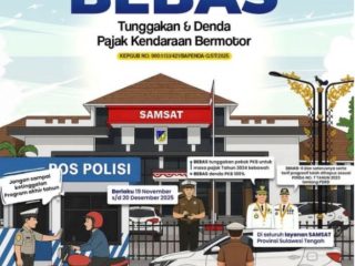 Program Berani Bebas Pajak Kendaraan Motor dan Mobil Terealisasi di Sulawesi Tengah