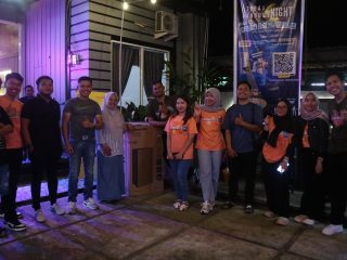 Teras Hangout Night with PLN Mobile,PLN UP3 Luwuk Bersama PLN ULP Toili Sosialisasi Aplikasi PLN Mobile di Cafe Teras Kecamatan Toili