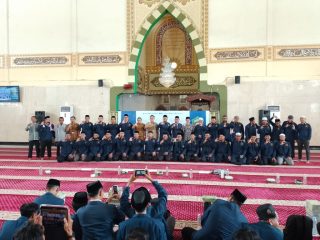 Wakili Bupati Takalar, Kepala Dinas Kominfo-SP Terima 396 Mahasiswa KKN IX STIBA Makassar