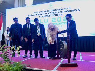 Stop Monopoli ! Wakil Gubernur Reny Lamadjido Ajak Pelaku Usaha Konsultan Saling Berbagi Supaya Sama sama Hidup : Akomodir Konsultan Lokal