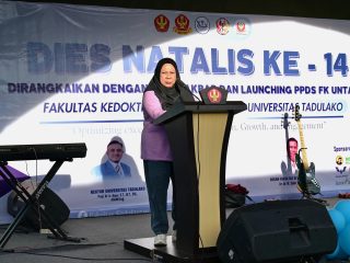 Wagub Sulteng Reny Lamadjido,Hadiri Dies Natalis ke-14 FK Untad : Apresiasi Launching PPDS-1